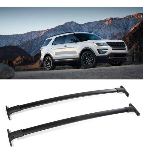 Barra Transversal Techo Para Ford Explorer Riel Lateral