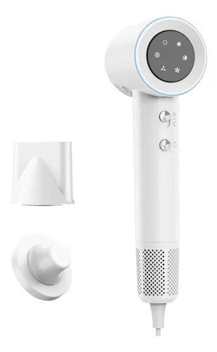Secador De Cabelo Gokoco De Alta Velocidade 110v Cor Branco 220v