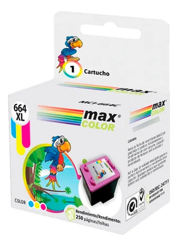 Kit Cartucho Alternativo 664 664xl Xl 2135 2675 3775 3635