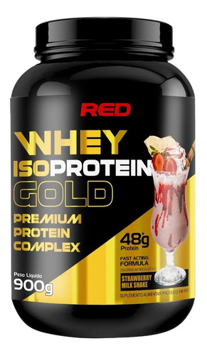 Whey Isoprotein Gold 900 g, serie roja