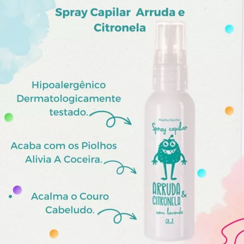 Kit Xô Piolho Shampoo, Recondicionador E Spray + Top Brinde