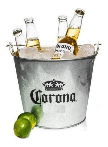 Cerveza Corona 2u 710ml + Frapera Original. Avellaneda.