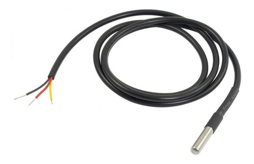 Sensor De Temperatura Ds18b20 Cable Sumergible 1mt Arduino 