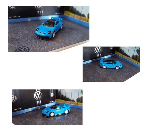 Diorama 1:64 Para Hotwheels Matchbox Maqueta Realista Color Vw