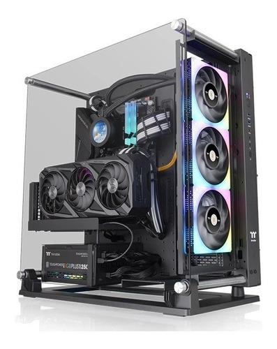 Gabinete Thermaltake Core P3 Tg Pro Cristal Miditower Negro