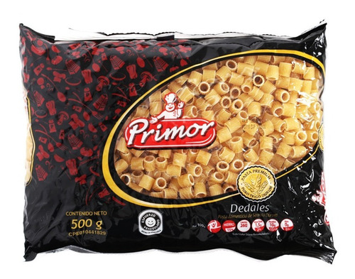 Pasta Primor Corta Dedales 500gr 2 Unds