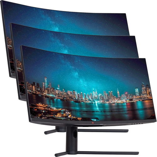 Monitor Gamer Curvo Triple Deco Gear Hdr10 144hz 34 In