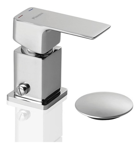 Imagen 3 de 6 de Combo Griferia Piazza Arq Lavatorio Alto Bidet Ducha