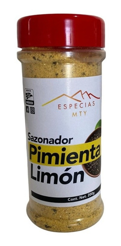 Sazonador Pimienta Limón Especial (10 Botes Especieros 200g)