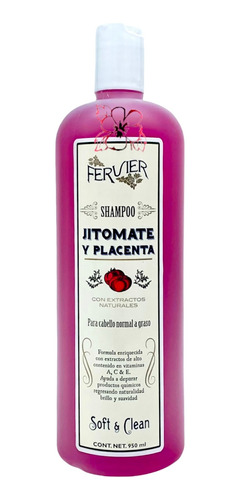 Shampoo Jitomate Y Placenta Joss Fervier 950ml.