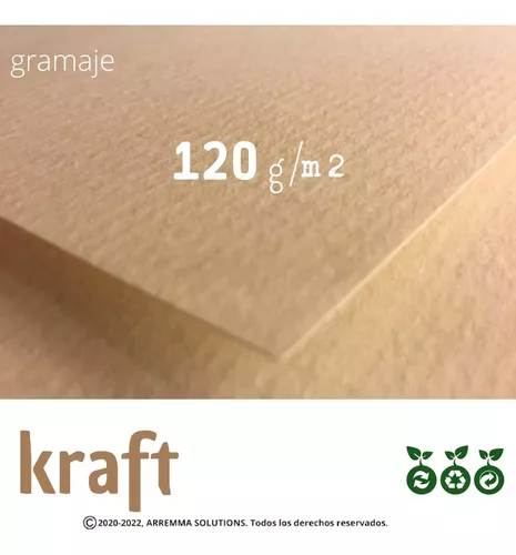 Papel Kraft Rollo 50cm Ancho X 10m 120 Gr Embalaje