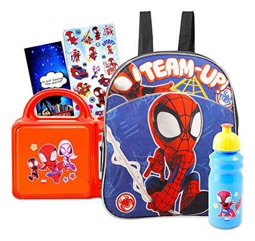 Minimochila Fast Forward Con Diseño De Spidey Y Sus Increíbl