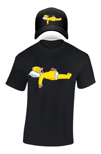Camiseta De Homero Estampada MercadoLibre