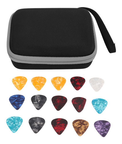 Juego De Fundas Para Guitarra Pick Case, De Gran Espacio, Im