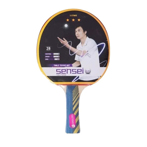 Paletas Ping Pong Sensei - 3 Estrellas - Línea Profesional