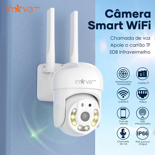 Câmera De Segurança Inova Kv-725 Com Resolução 1080p
