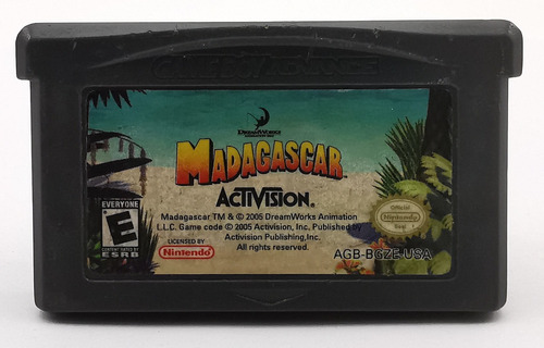 Madagascar Gba Nintendo * R G Gallery