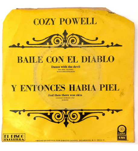 Cozy Powell - Baile Con El Diablo   Single 7