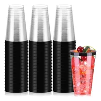 Comprar Norme 50 Piezas Vasos De Plástico Vasos Desechables De 16 Oz