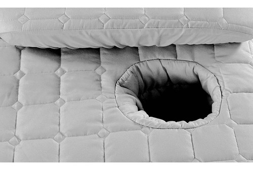 2x Cubierta De Sábana De Cenefa De Mesa Cosmética De Con