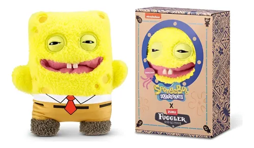 スポンジ・ボブ　SquarePants X ZURU Fuggler ぬいぐるみ Zuru Spongebob Squarepants Fuggler Spongebob Plush 23 Cm