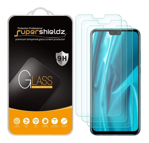 Protector De Pantalla Para Huawei Y9 2019 X3 Unidades