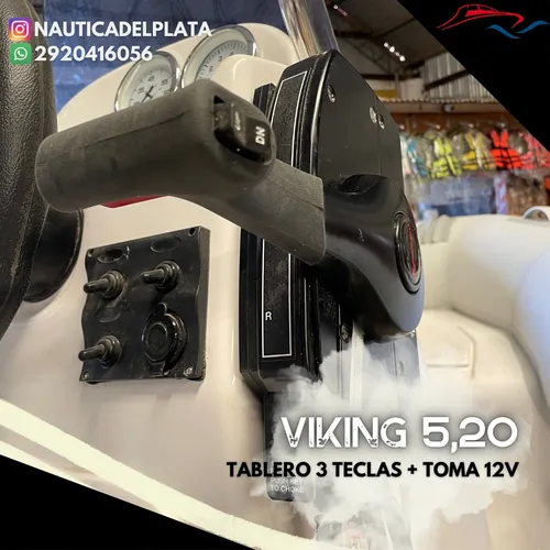 Semirrigido Gomón Viking 5,20 Con Motor Mercury 60 Elpt 4t