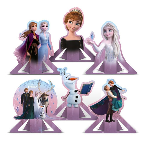 Decoração De Mesa - Festa Frozen 2