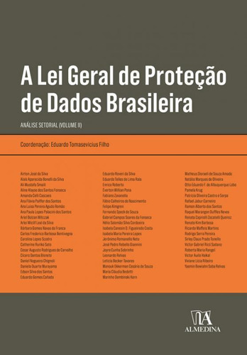 Livro A Lei Geral De Proteçao De Dados Brasileira