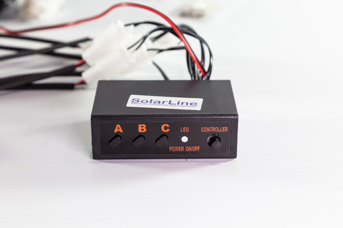 Imagen 5 de 7 de Juego 6 Modulo Baliza Led Azul 18 Watts 12 Volt Nl352-6-azul