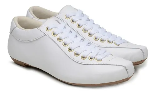 Sapatos feminino cheap de couro