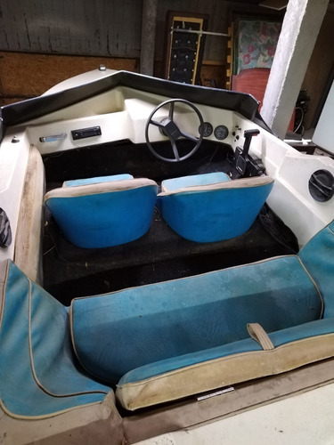 Imagen 3 de 6 de Lancha Hawai Femoglas Motor Mercury 60hp .