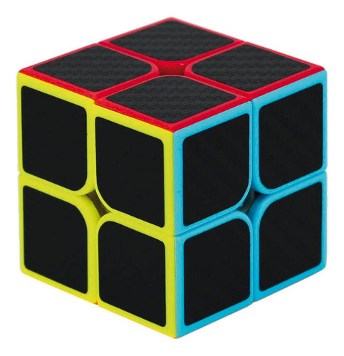 Cubo Mágico Tipo Rubik 2x2 Carbono