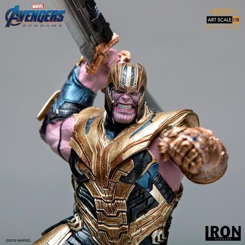 Imagen 8 de 9 de Iron Studios Avengers Endgame Thanos Deluxe