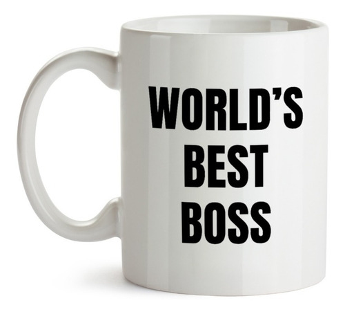 Taza De Ceramica The Office (world's Best Boss)