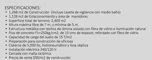 Chih Ote. 13,648 Ft2 Carr. A Aldama Floesdir Lr 090724