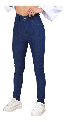 Jeans Mujer Pantalón Cómodo Denim Casual Mezclilla Dama