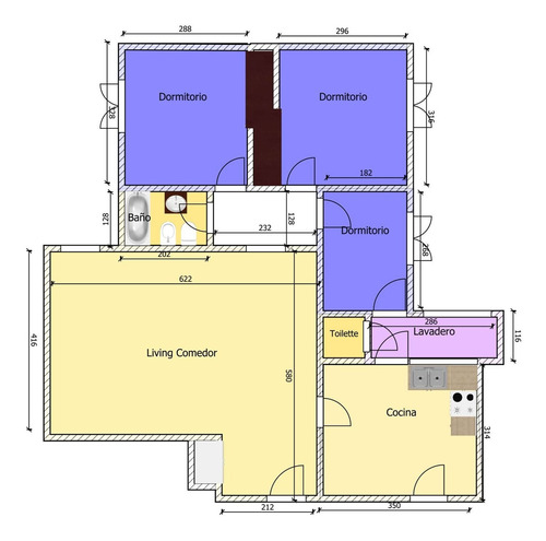 Imagen 20 de 27 de Venta Departamento 4 Ambientes En Flores