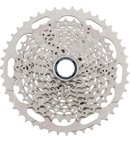 Shimano Deore Cs-mcassette-10 Velocidades, 11-46t, Plata