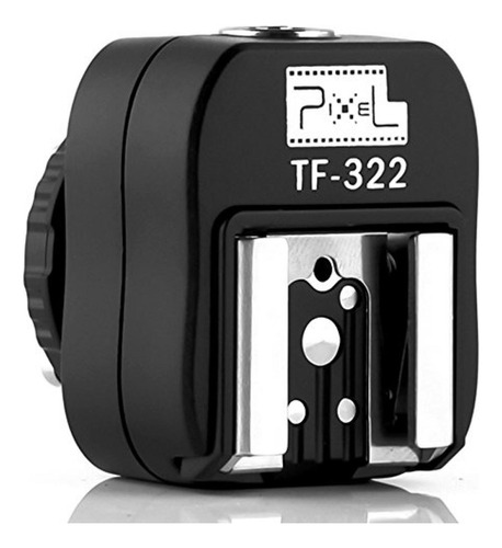 Adaptador Tf-322 Con Extra Pc Sync Para Flash Nikon Dslr