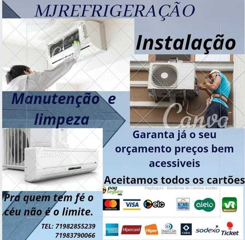 Imagem 1 de 6 de Manuntenção E Instalação Em Ar Condicionado