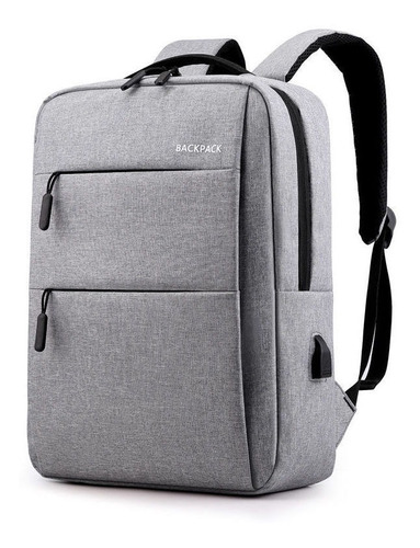 Mochila Antirrobo Escolar Casual Para Laptop Carga Usb Viaje