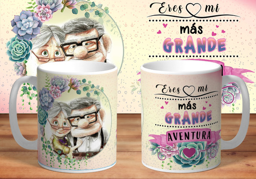 8 Plantillas Sublimacion Tazas San Valentin Editables Up