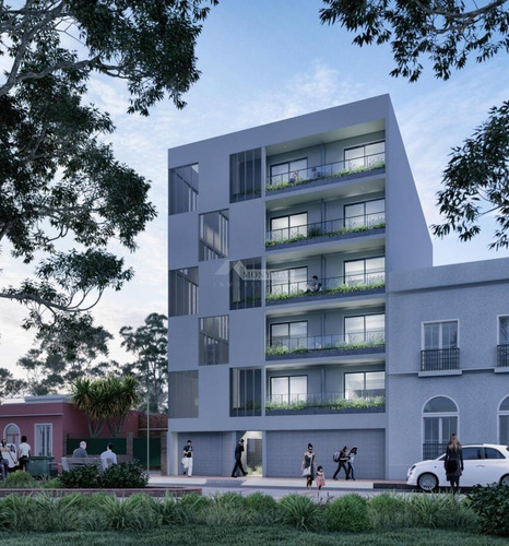 Imagen 2 de 5 de Apartamento La Aguada Venta 1 Dormitorio Venezuela Y Nicaragua Ed. Luzar Green Al Frente