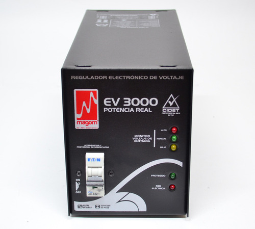 Regulador Electrónico De Voltaje Magom Ev-3000 A 110 V