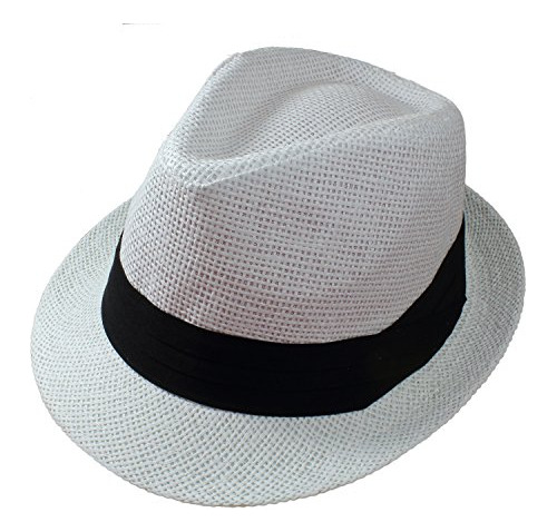Gelante Verano Fedora Panamá Sombreros De Paja Con Banda Ne