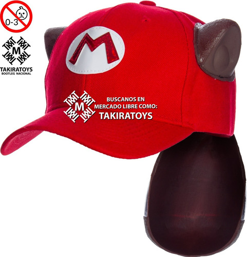 Mario Bros Gorra Beisbolera Snapback Cachucha Boina Juguete