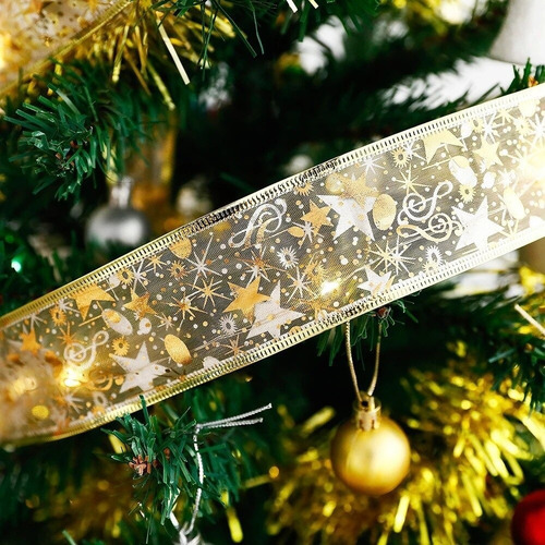 . Decoración De Navidad Luces De Cinta Led Adornos De Árbol