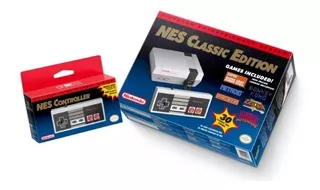 Nintendo Nes Classic Mini Usa + 2 Controles + Estuche Rigido