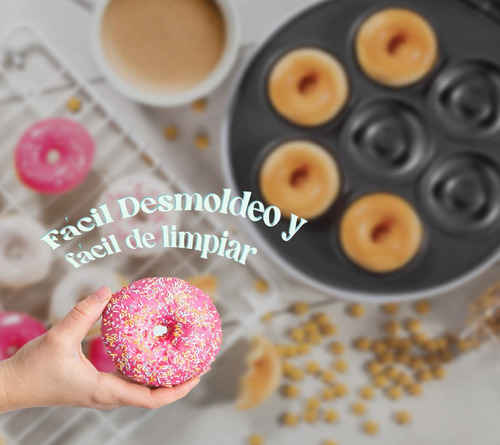 Maquina De Hacer Mini Donas Raf Acero Inox. + Recetario Pdf